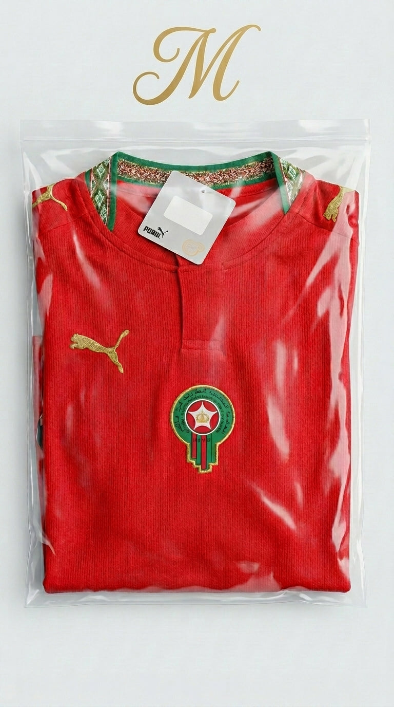 T-SHIRT AND SHORT المنتخب المغربي M